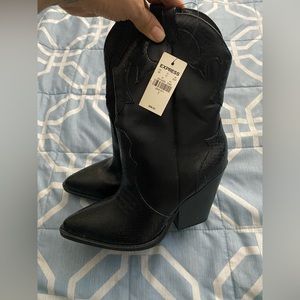 Black womans express boot